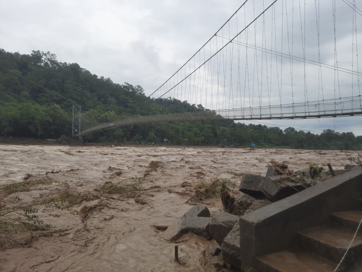 Devastating flood in Kankai River
